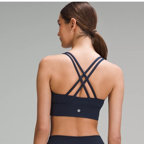 lululemon athletica Other - Lululemon Navy Strappy Sports Bra